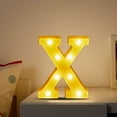 thumbnail image 5 of Kumdkd LED Alphabet Lights - 8" Battery Powered Letter Sign for Home Party Wedding (26 Letters), 5 of 5