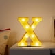 thumbnail image 5 of Xihbxyly Luces Led con Alfabeto, Diseño de Mensaje Personalizable, Bombillas Led Brillantes de Bajo Consumo, Fácil Instalación En Paredes o Ventanas, Decoración para Fiestas y Bodas, Funciona con Pil, 5 of 5