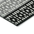 thumbnail image 4 of Addison Rugs Chantille Indoor/Outdoor Transitional Geometric Black Washable Rectangle Rug, 1'8" x 2'6", 4 of 6