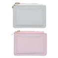 thumbnail image 1 of 2pcs Card Holder Wallet Front Pocket Minimalist Leather, Card Holder Wallet for Men & Women, 1 of 5