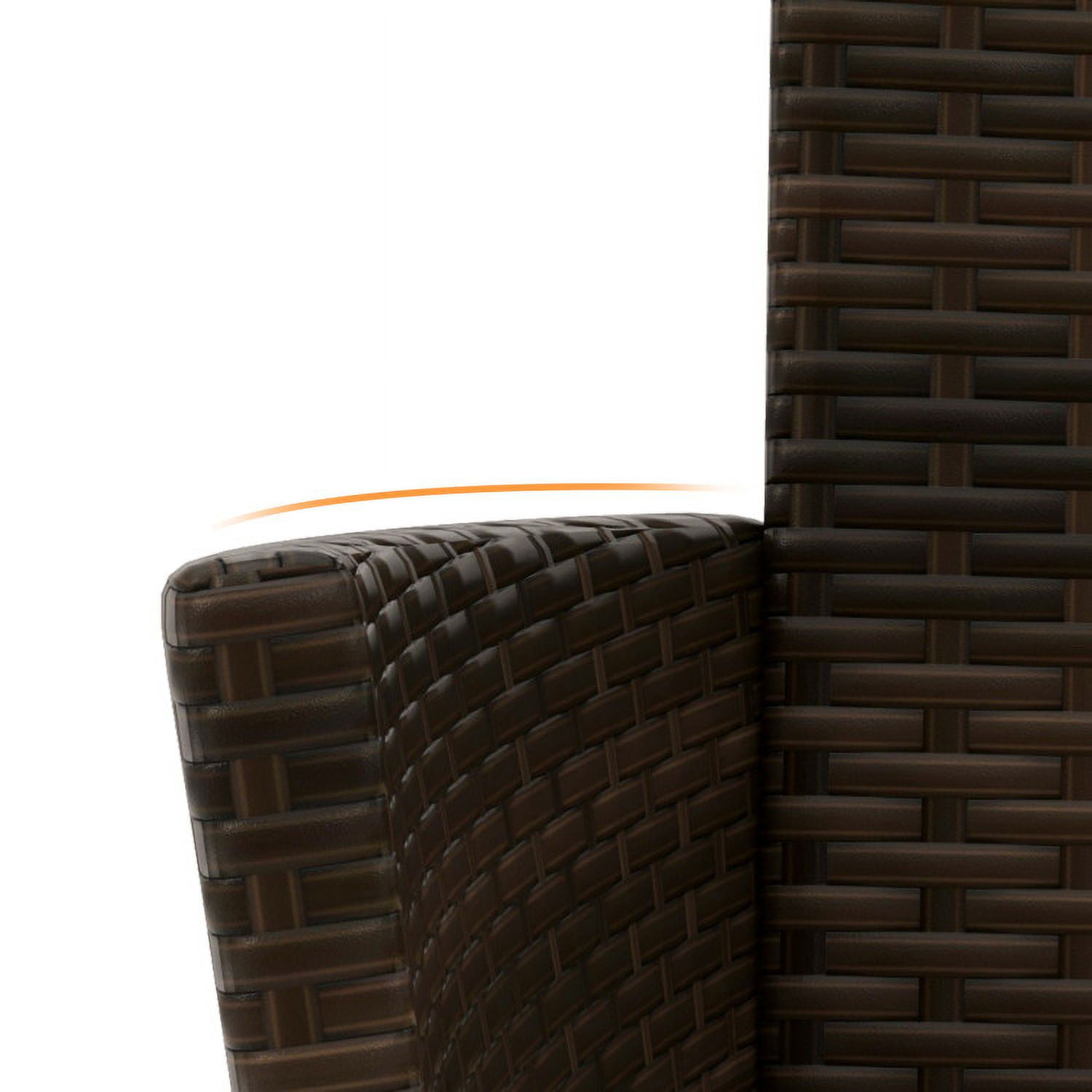 Aimee Lii 4 Piece Patio Rattan Conversation Set with Cushions, Outdoor Patio Furniture Sets, Beige Aimee Lii 4 Piece Patio Rattan Conversation Set with Cushions, Outdoor Patio Furniture Sets, Beige