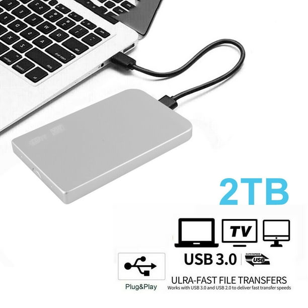 Amerteer 2tb External Hard Drive Portable Hard Drive Usb 3 0 Hard Drive External Storage For Pc Laptop Windows Walmart Com Walmart Com