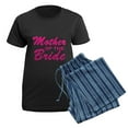 thumbnail image 5 of CafePress - Mother Of The Bride Pajamas - Women's Short Sleeve Print T-Shirt and Pants Dark Cotton Pajama Set, 5 of 7