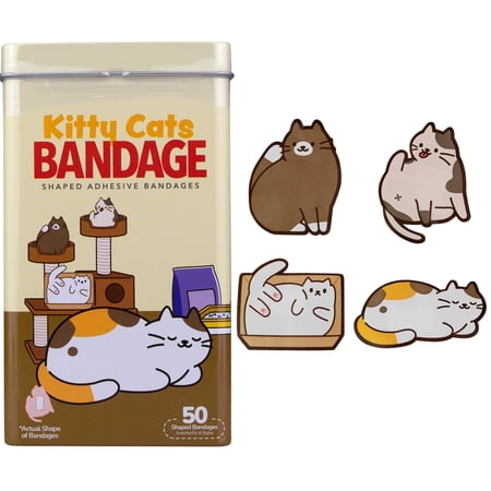BioSwiss Kitty Cat Bandages, 50 Count