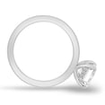 thumbnail image 5 of ESTE ORIGIN 2.00Ct Emerald Cut Lab Grown Diamond Engagement Ring, Hidden Halo 14K White Gold, 5 of 8