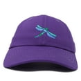 thumbnail image 4 of DALIX Dragonfly Womens Baseball Cap Fashion Hat in Purple, 4 of 7