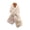 Beige, variant on Cartoon Bear Plush Scarf Warm In Winter Thickened Versatile Cross Bib for Children