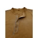 thumbnail image 4 of Blusas y camisas de manga larga con cuello redondo para hombre, blusa informal de moda con bloques de color, manga larga, cuello redondo, blusa de poliéster, algodón y poliéster., 4 of 4
