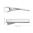 thumbnail image 2 of COMPUKAS 100Pcs Metal Flat Single Prong Hair Dressing Clips for Hair Styling Women, 2 of 7