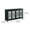 thumbnail image 5 of Martin Svensson Home Orleans TV Stand for TVs up to 65", Antique Black, 5 of 6