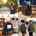 thumbnail image 2 of Kuiaobaty Dinosaur Bone Print Backpack Set with Pencil Case for Boys Large Capacity Bookbag and Lunch Bag with Water Bottle Holder Multi Pockets Backpack with Lunch Box for School, 2 of 7