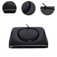 thumbnail image 6 of yotijay PU Commode Seat Cushion for Bedside Commode Chairs Black for Adults Disabled Round Hole Seat Pad, 6 of 9