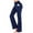 Blue, variant on Avamo Women's Bootcut Yoga Pants with Pockets Moisture-Wicking High Waist Bootleg Gym Fitness Trousers Plus Size Pant Stretch Yoga Workout Pants for Women