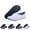Blue, variant on IEMIEMIEM Barefoot Water Shoes for Women Color Block Travel Comfortable Slippers Socks House Shoes Quick Dry Aqua Socks for Beach Swim Pilates Yoga Dancing Camping Must Haves Blue 8-8.5 Wide