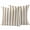 Brown, variant on 2 Pack Outdoor Waterproof Throw Pillow Covers,Modern Minimalist Stripe Art Decorative Square Patio Pillowcases for Chair Couch Sofa 16x16in