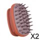 thumbnail image 1 of 2x Cepillo de Champú, ador para El Cuero Cabelludo, Cepillos Suaves para El Cuero Cabelludo Húmedos Y Secos, Depurador de Cabello para Herramien 2 piezas, 1 of 8