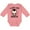Mauve, variant on Inktastic I Love My Auntie with Cute Penguin and Hearts Girls Long Sleeve Baby Bodysuit
