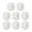 White, variant on Reusable Silicone Laundry Balls - Soft Material, Friction Cleaning & Washer-Safe - 8Pcs Set for Effective Clothing Cleaning/Deodorizing