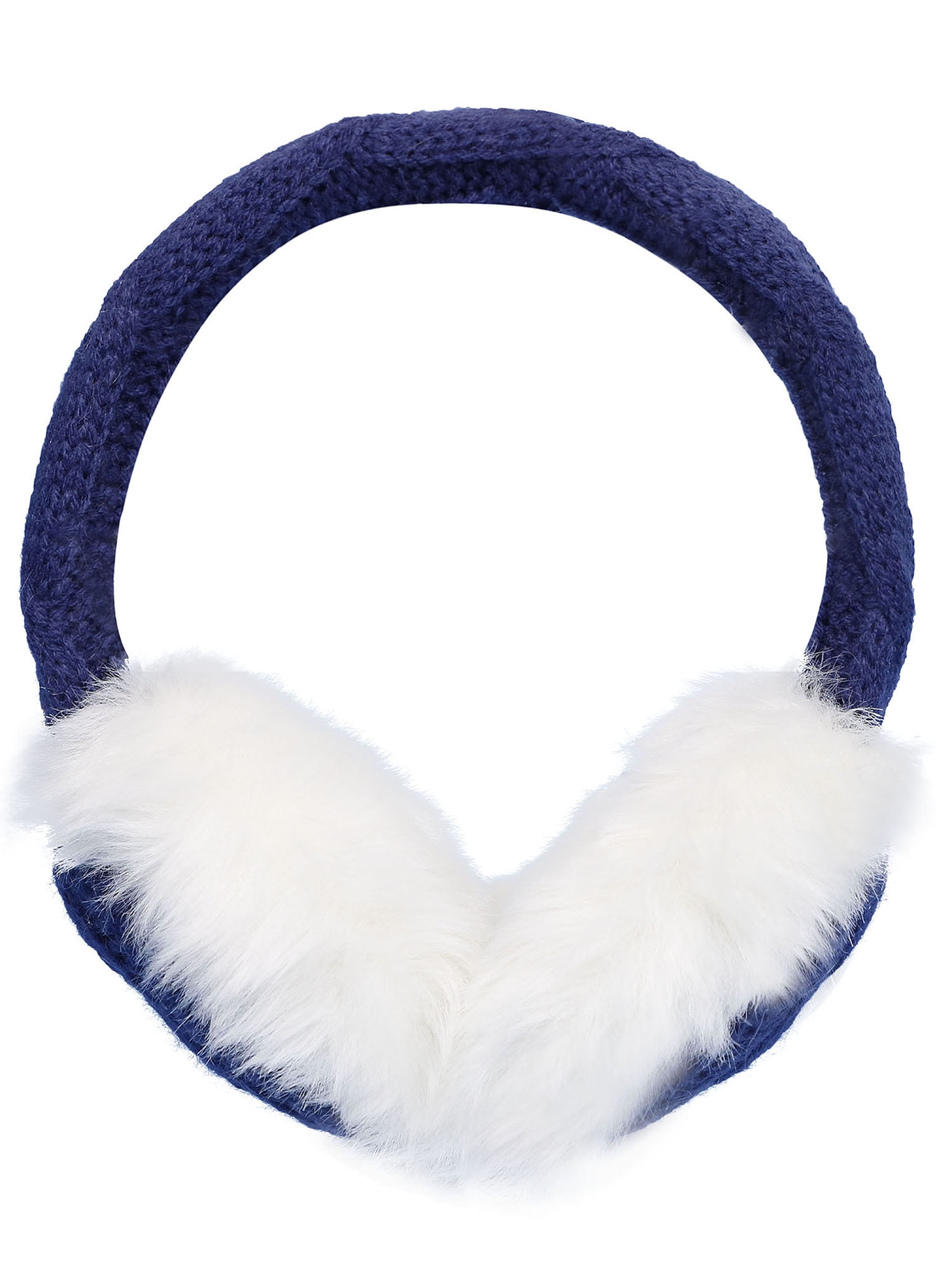 Simplicity Snowflake Ear Warmer in Knit Design for Winter Season, Dark