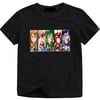 Taicanon 3D Kids My Hero Academia Black T-Shirt(Black-150)