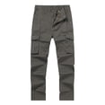 thumbnail image 1 of Zszcpp High Waisted Pants Men'S Spring Autumn Large Size With Pockets Straight Outdoor Cargo Trousers Casual Trouser, 1 of 7