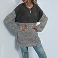 thumbnail image 5 of Maean Oversized Sweaters for Womens Fall Baggy Fashion Long Sleeve Knitted Comfortable Warm Sweater, 5 of 7
