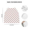 thumbnail image 6 of Haiem Heartbeat Symbol Baby Nursing Cover & Nursing Poncho - Multi Use Cover for Baby Car Seat Canopy, Stroller Cover, 360°Full Privacy Breastfeeding Coverage, 6 of 9