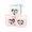 Pink, variant on Paper Frenzy Love Pop Up Valentine's Day Favor Boxes White, 2x2x2 (25 pack)