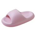 thumbnail image 3 of Dakaela Cloud Slides for Women Men Open Toe Shower Recovery Shoes Quick Drying Pillow House Bath Slippers, 3 of 5