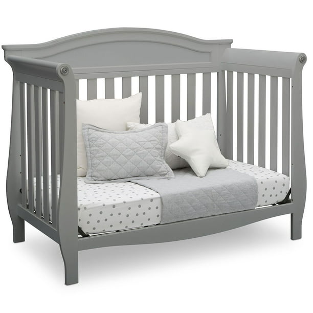 Delta Children Baby Crib Grey Color Delta Children Heartland 4-in