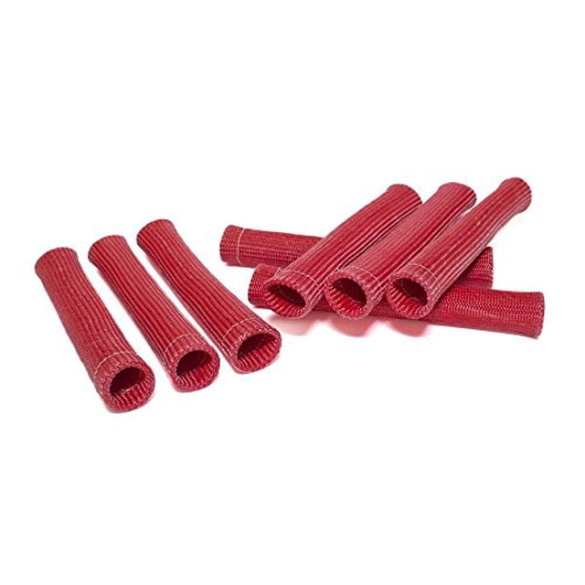 HINSON LSx Bougie d'Allumage Bottes de Protection contre la Chaleur Rouge V8 LS1 LS2 LS3 LS6 LS7 LSx
