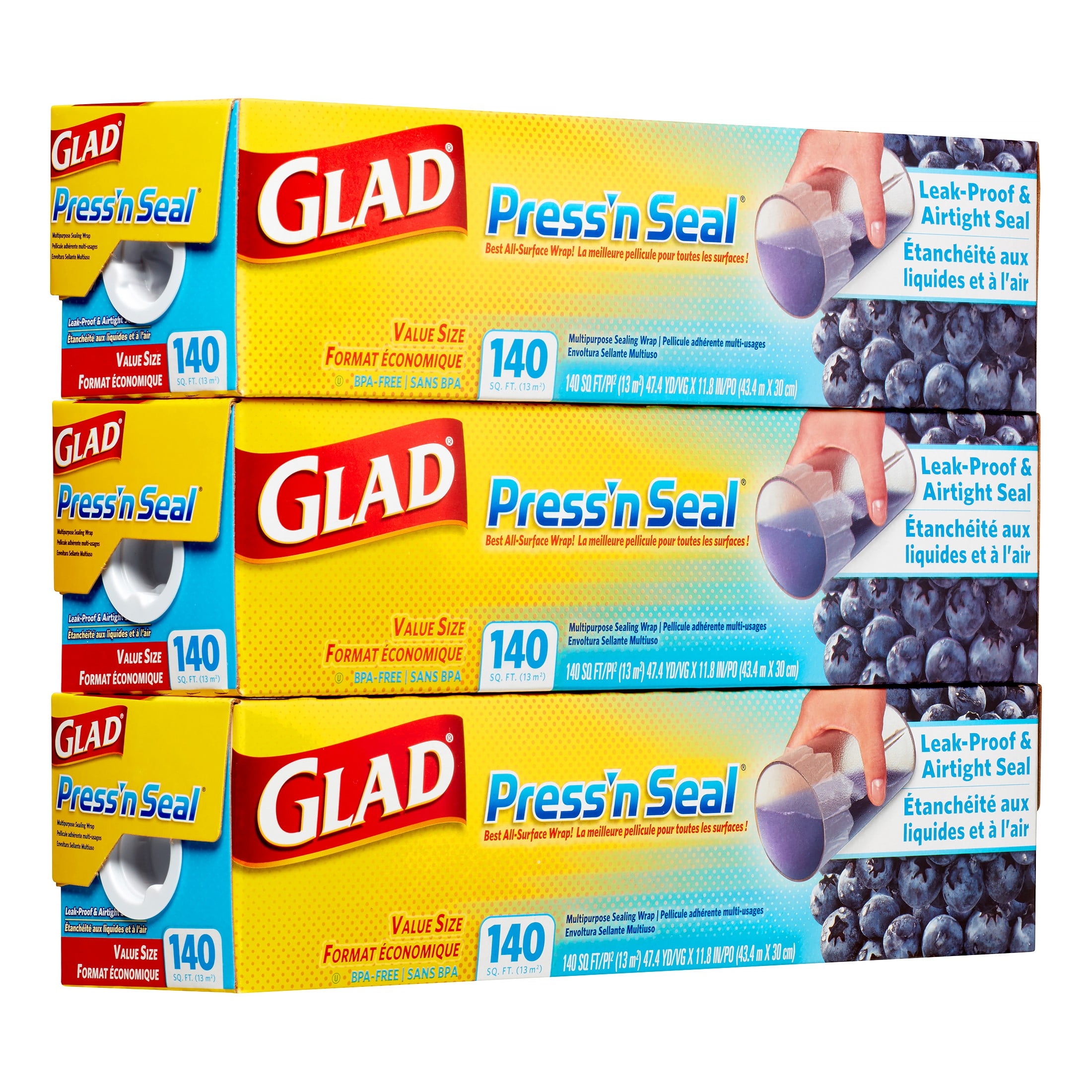 Glad Press'n Seal Plastic Food Wrap – Winter Edition – RoomBox