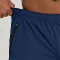 thumbnail image 4 of Hvot&aat Men's Athletic Running Shorts Quick Dry Workout Gym Shorts with Zipper Pocket Hiking Tennis Wide Leg Shorts, 4 of 5