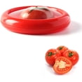 thumbnail image 1 of Caja de silicona para almacenar frutas, caja de almacenamiento reutilizable para guardar frutas y verduras, caja de almacenamiento para refrigerador para mantener los alimentos frescos, recipiente par, 1 of 7
