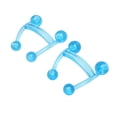 thumbnail image 1 of Palm Fit Massage Tool, Ergonomic 4 Legged Massage Knob 2pcs Handheld Plastic  For Neck Shoukder, 1 of 8