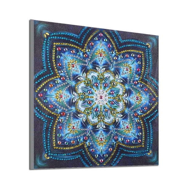 DIY pintura de cristal flor bordado de diamantes de imitación punto de cruz imagen de diamante decoración de la habitación de estudio del hogar familiar AweSitey JJ19164-04