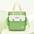 thumbnail image 2 of gcong Lightweight School Backpack Satchel Bookbag With Adjustable Strap For And Art Supply Green, 2 of 3