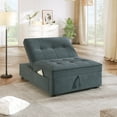 thumbnail image 2 of Sofa Bed Chair, Convertible Sleeper Chair Bed,Adjust Backrest Into a Sofa,Lounger Chair,Single Bed,Modern Chair Bed Sleeper for Adults, 2 of 7