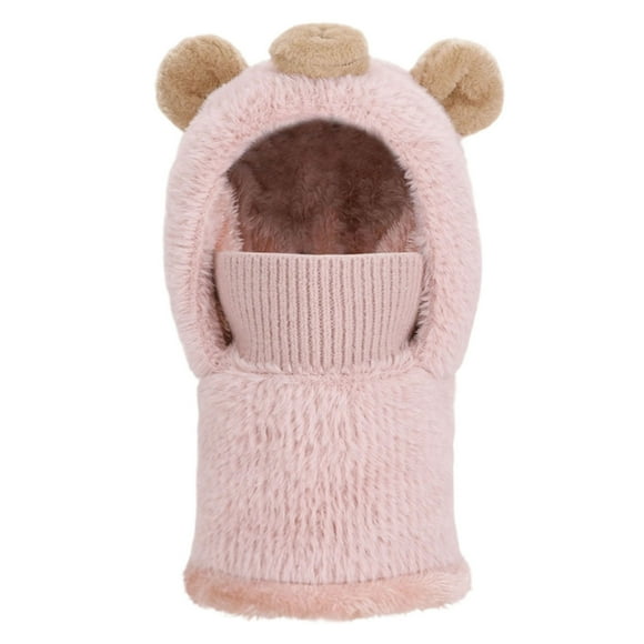 Kids Face Masks Cute Winter Face Mask and Neck Warmer for Boys and Girls, Ages 410, Outdoor Essential Toddler Face Masks