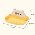 thumbnail image 3 of Pot Lid Holder Cartoon Design Anti-slip Zigzag Edge Thickened Sturdy Structure Space-saving Anti-deformed Spoons Forks Holding Rack Kitchen Supplies, 3 of 12