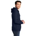thumbnail image 3 of Gildan Heavy Blend Full-Zip Hooded Sweatshirt, Soft 50/50 Fleece Hoodie for Everyday Comfort, Navy, M, 3 of 5