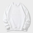 thumbnail image 5 of DODADAWANJ Big and Tall Sweatshirt for Men Graphic Crewneck Sweatshirts Solid Color Athletic Pullover for Daily Casual Workout XXXXXXL, 5 of 9