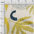thumbnail image 1 of oneOone Cotton Flex Light Yellow Fabric Leaves Diy Clothing Quilting Fabric Print Fabric By Yard 40 Inch Wide-9CV, 1 of 4