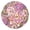 Pattern, variant on Tablecloth Vintage Traditional Mandala Pattern Waterproof Elastic Round Cover with Back for Relaxation