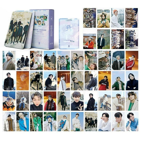 Bts Album Card 54 Pcs Star Around Winter Photo Printing Lomo Card (FFIY)