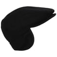 thumbnail image 5 of Wigens Carl Men's Classic Longshoreman 100% Wool Ivy Cap with Earflaps Black, 5 of 5