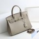 thumbnail image 1 of Nuevo bolso Kelly Birkin con guijarros de gran capacidad, cuero genuino, primera capa de piel de vaca, bolso de hombro moderno y versátil, 1 of 5
