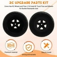 thumbnail image 4 of 12mm Hex RC Wheels and Tires 1/10 Scale RC Truck Tires and Wheels for /Stampede 2wd,1 * RC Upgrade Parts kit, 4 of 9
