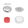 thumbnail image 2 of 100 Sets Self Cover Button Kit 23mm Metal Aluminum Button with 2 Tools, 2 of 6
