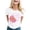 #236-White, variant on Ounisa Breast Cancer Shirt for Women Pink Ribbon T-Shirts Graphics Support Cancer Shirts Rainbow Casual Tee Tops